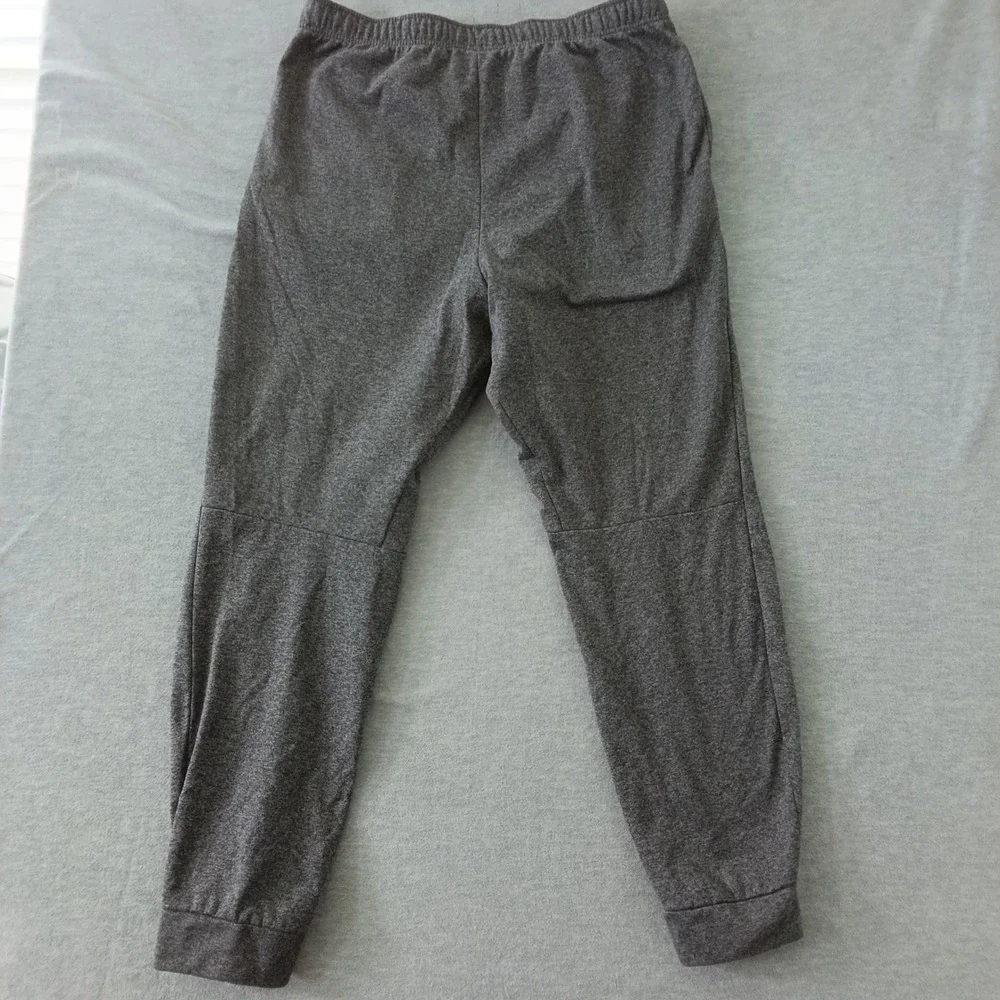 Nike Dri-FIT Mens Joggers XXL Tall Heathered Gray Fleece Tapered Sweatpants